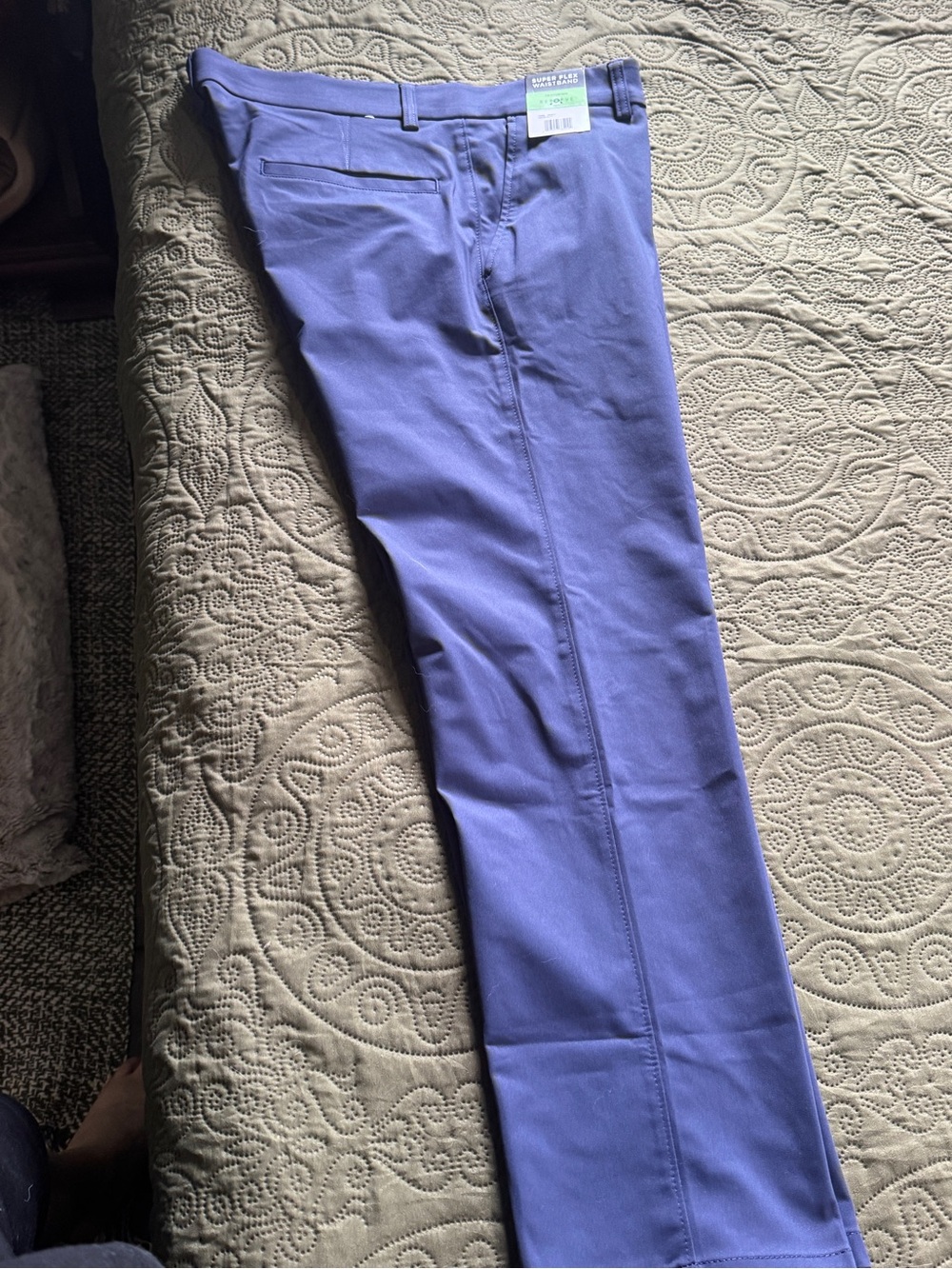 Kenneth Cole Reaction Men's Navy Dress Pants - Picture 13 of 16